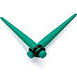 Load image into Gallery viewer, Green Matte Acrylic Straight Taper Set 2G to 00G