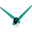 Load image into Gallery viewer, Green Matte Acrylic Straight Taper Set 2G to 00G