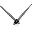 Load image into Gallery viewer, Grey Matte Acrylic Straight Taper Set 2G to 00G
