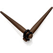 Load image into Gallery viewer, Dark Brown Matte Acrylic Straight Taper Set 12G to 00G