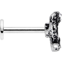 Load image into Gallery viewer, 16G 5/16 Clear Gem Cowboy Boot Labret Monroe Tragus