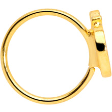 Load image into Gallery viewer, 20G 5/16 Gold Tone Sweet Apple Nose Hoop