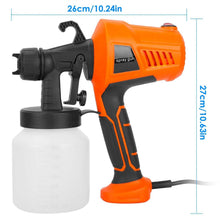 将图片加载到图库查看器,700W Electric Paint Sprayer Handheld with 3 Spray Patterns 800ml