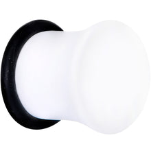 Load image into Gallery viewer, Wonderful White Matte Acrylic Single Flare Plug Set