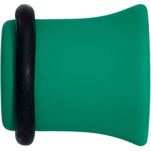 Load image into Gallery viewer, Glorious Green Matte Acrylic Single Flare Plug Set