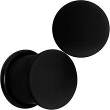 Load image into Gallery viewer, Beauteous Black Matte Acrylic Single Flare Plug Set