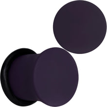 将图片加载到图库查看器,Perfectly Purple Matte Acrylic Single Flare Plug Set