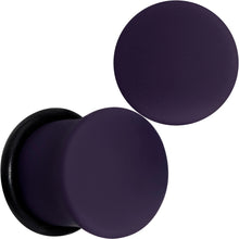 将图片加载到图库查看器,Perfectly Purple Matte Acrylic Single Flare Plug Set