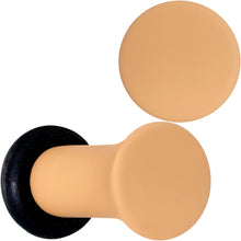 将图片加载到图库查看器,Terrific Tan Matte Acrylic Single Flare Plug Set