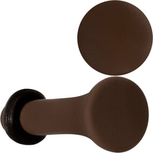 Load image into Gallery viewer, Delicious Dark Brown Matte Acrylic Single Flare Plug Set