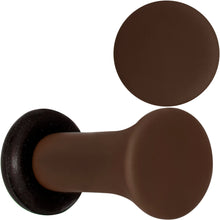 Load image into Gallery viewer, Delicious Dark Brown Matte Acrylic Single Flare Plug Set