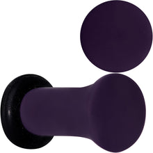 将图片加载到图库查看器,Perfectly Purple Matte Acrylic Single Flare Plug Set