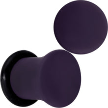 将图片加载到图库查看器,Perfectly Purple Matte Acrylic Single Flare Plug Set