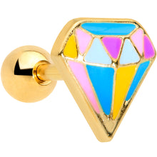 Load image into Gallery viewer, 16G 1/4 Gold Tone Geologist Prize Cartilage Tragus