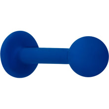 Load image into Gallery viewer, 16G 5/16 Blue Acrylic Matte Labret Monroe Tragus