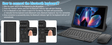 Load image into Gallery viewer, A10L 10 Inch Android Tablet 12GB RAM 64GB ROM IPS HD Touch Screen with Keyboard Case Mouse Stylus 8 in 1 Tablet Kit