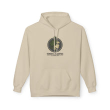 Load image into Gallery viewer, Fleece Hoodie - Honor & Sacrifice Design - Unisex