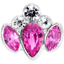 将图片加载到图库查看器,16G 5/16 Clear Purple Gem Cluster Labret Monroe Tragus