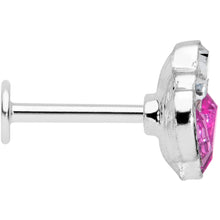 将图片加载到图库查看器,16G 5/16 Clear Purple Gem Cluster Labret Monroe Tragus