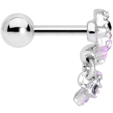 将图片加载到图库查看器,16G 1/4 Purple Gem Sweet Fish Dangle Cartilage Tragus