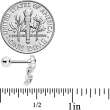 将图片加载到图库查看器,16G 1/4 Purple Gem Sweet Fish Dangle Cartilage Tragus