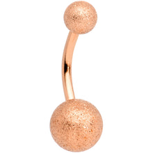 Load image into Gallery viewer, White Faux Opal Clear Gem Rose Gold Tone Aurora Belly Ring Set of 4