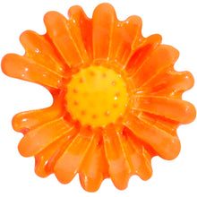 Load image into Gallery viewer, 16G 1/4 Orange Daisy Flower Cartilage Tragus Earring