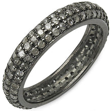 Load image into Gallery viewer, 1.40 Carat Genuine TLB Diamond .925 Sterling Silver Ring