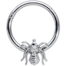 将图片加载到图库查看器,16G 3/8 Creepy Insect Halloween Hinged Segment Ring