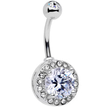 将图片加载到图库查看器,Clear Gem Faux Turquoise UV Glow Belly Ring Set of 4