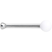 将图片加载到图库查看器,20G 1/4 White Matte 2mm Nose Bone