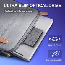 Load image into Gallery viewer, High-Speed USB 3.0 External CD/DVD Drive with Burner – Plug & Play, Windows & Mac Compatible