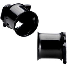 Load image into Gallery viewer, Green Boo Halloween Double Flare Plug Set