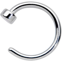 将图片加载到图库查看器,20G 1/4 Simple Disc Nose Hoop