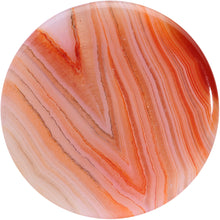 将图片加载到图库查看器,Natural Red Line Agate Stone Saddle Plug Set