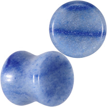 Load image into Gallery viewer, Natural Blue Aventurine Stone Saddle Plug Set