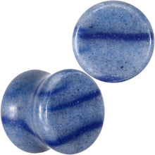 Load image into Gallery viewer, Natural Blue Aventurine Stone Saddle Plug Set