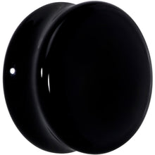 Load image into Gallery viewer, Natural Black Agate Stone Saddle Plug Set