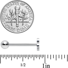 将图片加载到图库查看器,Biohazard Symbol Barbell Tongue Ring