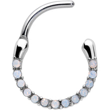 将图片加载到图库查看器,16G 3/8 Aurora Gem Paved Cartilage Clicker