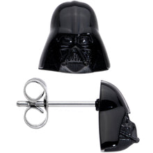 Load image into Gallery viewer, Officially Licensed Star Wars Darth Vader Post Earrings