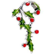 将图片加载到图库查看器,16G 5/16 Pink CZ Gem Candy Cane Holly Labret Monroe Tragus