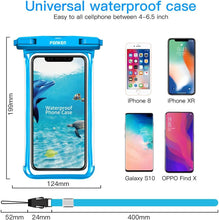 将图片加载到图库查看器,Modern Waterproof Case For Phone Full View Universal Soft Phone Cover For iPhone Water Proof Bag Waterproof Phone Case With Lanyard for iPhone Waterproof Bag