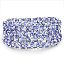 Load image into Gallery viewer, 2.47 Carat Genuine Tanzanite .925 Sterling Silver Ring
