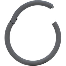 将图片加载到图库查看器,18G 3/8 Grey Matte Cartilage Hinged Segment Ring
