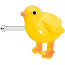 将图片加载到图库查看器,20G 1/4 Yellow Easter Chick Nose Bone