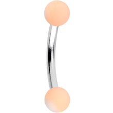 Load image into Gallery viewer, 16G 5/16 Blue Pink Green Ombre Soft Finish Eyebrow Ring Set of 4