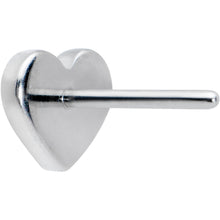 将图片加载到图库查看器,Implant Grade 23 Titanium Heart Threadless Push In Top
