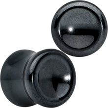 将图片加载到图库查看器,Black Hematite Concave Saddle Plug Set