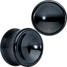 将图片加载到图库查看器,Black Hematite Concave Saddle Plug Set
